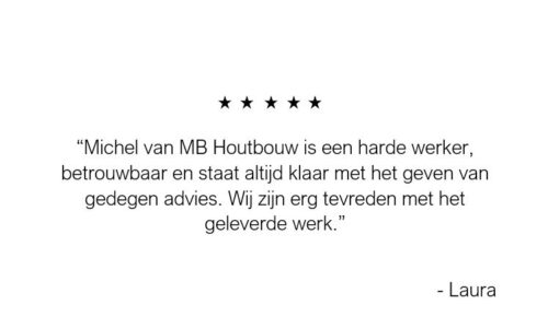 Recensie MB Houtbouw verbouwing renovatie